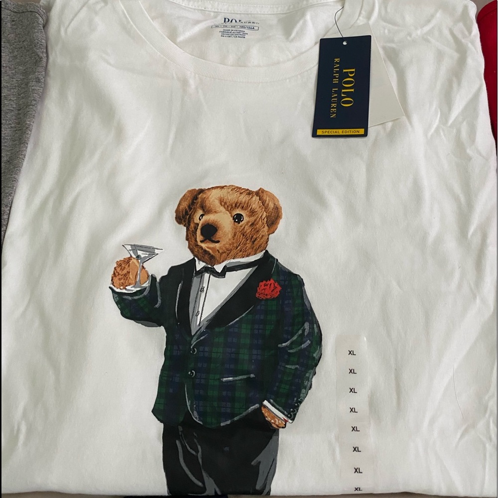 Polo bear long sleeve XL brand new
